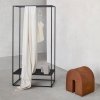 Kristina dam studio GRID Regał na Ubrania - Garderoba Stalowa / Czarna
