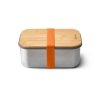 black+blum CLASSIC Stalowy Lunchbox L / Pomarańczowy