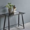 Villa Collection BAST Biurko Dębowe 100 cm Czarne
