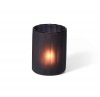 Philippi TWILIGHT Szklany Świecznik Tealight 10 cm Czarny
