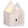 Rader CHRISTMAS Porcelanowy Świecznik Świąteczny - Domek w Choinki