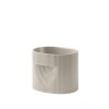 Muuto RIDGE Ceramiczna Doniczka do Kwiatów 15 cm / Beżowa