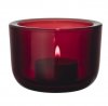Iittala VALKEA Świecznik Tealight / Czerwony
