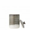 Bloomingville PAULA Ceramiczny Pojemnik Kuchenny 1,3 l / Szary