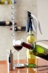 Blomus CIOSO Ścienny Wieszak na Wino - Uchwyt na Butelki / Stalowy Srebrny