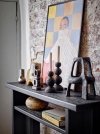 Bloomingville OMBRA Figurka Dekoracyjna - Rzeźba / Czarna
