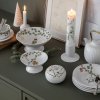 Kähler HAMMERSHØI CHRISTMAS Miska Świąteczna na Nóżce 23 cm / Biała