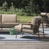 Muuto SETTLE Fotel Ogrodowy / Brązowy - Taupe