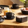 Eva Solo NORDIC KITCHEN Maselniczka z Drewnianą Pokrywką / Czarna