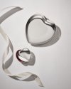 Georg Jensen HEART Stalowa Tacka / Serce