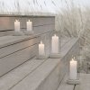 Stelton HURRICANE Lampion - Świecznik 29 cm / Piaskowy