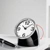 Alessi CRONOTIME Zegar Stołowy - Czarny