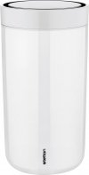 Stelton TO GO CLICK Stalowy Kubek Termiczny 200 ml Biały