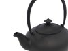 Bredemeijer CHENGDU Dzbanek Żeliwny - Zaparzacz do Herbaty 1,0 l Czarny + 4 Porcelanowe Filiżanki