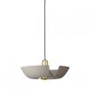 Aytm CYCNUS Lampa Wisząca 45 cm Taupe / Złota