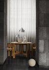 Kristina dam studio ROTATING Obrotowe Lustro Ścienne 60 cm Okrągłe / Czarne