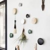 Muuto DOTS Wieszak Drewniany XS - 6.5 cm / Ciemnobrązowy