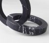Kristina dam studio SCULPTURE Marmurowa Rzeźba Dekoracyjna / Czarna