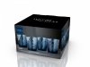 Lyngby Glass VIENNA Szklanki Niskie 300 ml 4 Szt. / Niebieskie