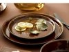 Bitz GASTRO Talerz Obiadowy 21 cm 6 Szt. Czarny - Środek Amber