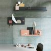 Muuto FOLDED Organizer - Półka Ścienna 51 cm Czarna
