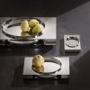 Georg Jensen PENUMBRA Stalowa Misa - Patera Dekoracyjna 30 cm / Srebrna Połysk