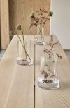Villa Collection HVILS Szklany Wazon do Kwiatów 29 cm / Bezbarwny