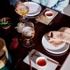 Georg Jensen BERNADOTTE Pałeczki do Sushi / Dań Kuchni Azjatyckiej Wykonane z Drewna Manilkara