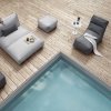 Blomus STAY Pufa - Siedzisko - Szara Stone