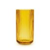 Lyngby Porcelain LYNGBY Wazon Szklany 20 cm Amber / Bursztynowy