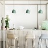 Muuto GRAIN Lampa Wisząca 21 cm Niebiesko-Szara