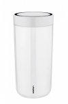 Stelton TO GO CLICK Stalowy Kubek Termiczny 400 ml Biały