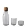 Muuto CORKY Karafka z Naturalnym Korkiem 1 l Szara