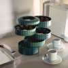 Alessi PLISSE Pojemnik na Kapsułki Kawy typu Nespresso / Zielony