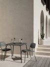 Blomus YUA Stolik Ogrodowy 80x80 cm / Szary Granite Grey