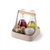 Guzzini TIERRA Organizer Kuchenny z Uchwytem / Taupe