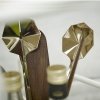Skagerak LEAF Stalowe Sztućce do Serwowania Sałaty / Złote - Odcień Mosiądz