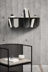 Kristina dam studio BAUHAUS Fotel Ogrodowy / Czarny