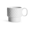 Sagaform COFFEE RETRO Filiżanka do Kawy 400 ml Biała