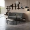 Eva Solo SAVOYE Okrągły Stolik Kawowy 90 cm z Ceramicznym Blatem / Czarny - Blat Czarny