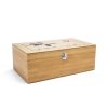 Bredemeijer CHENGDU Dzbanek Żeliwny - Zaparzacz do Herbaty 1,0 l Czarny + 4 Porcelanowe Filiżanki