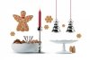 Alessi DRESSED FOR X-MAS Patera - Etażerka Trzypoziomowa - Stal Polerowana