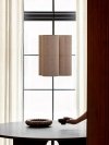 Audo HASHIRA Potrójna Lampa Wisząca 37 cm / Lniany Klosz
