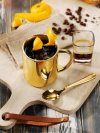 Cilio STEEL ORO Stalowy Kubek z Podwójnymi Ściankami 260 ml / Złoty