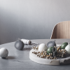 Lyngby Porcelain RHOMBE Bombka Porcelanowa 5 cm Jasnozielona 2 Szt.