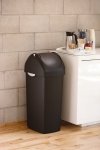 simplehuman SWING Kosz na Śmieci 60 l - Uchylny / Szary