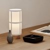 Audo HASHIRA Przenośna - Bezprzewodowa Lampa LED / Lniany Klosz