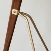 Audo UMANOFF Stolik Okrągły 45 cm z Drewna Orzechowego