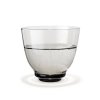Holmegaard FLOW Szklanka 350 ml / Szara