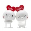 Hoptimist BUMBLE Figurka Optymisty z Serduszkiem S Biały - I Love U